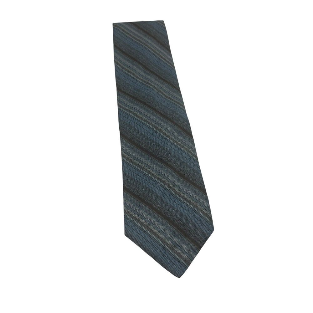 Puritan Special Edition Blue Gray 100%‎ Polyester Men's Neck Tie Made In USA